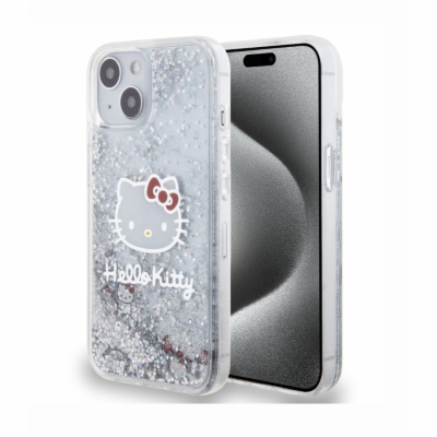 Hello Kitty Liquid Glitter Electroplating Head Logo Zadní...