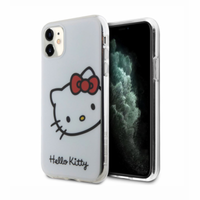 Hello Kitty IML Head Logo Zadní Kryt pro iPhone 11, bílá ...