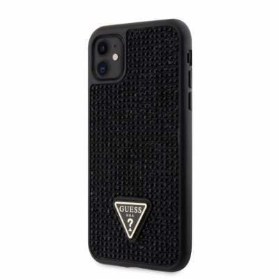 Guess Rhinestones Triangle Metal Logo Kryt pro iPhone 11 ...