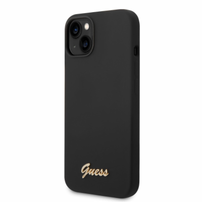Guess Liquid Silicone Metal Logo Zadní Kryt pro iPhone 14...