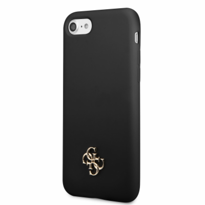 Guess 4G Silicone Metal Logo Zadní Kryt pro iPhone 7/8/SE...