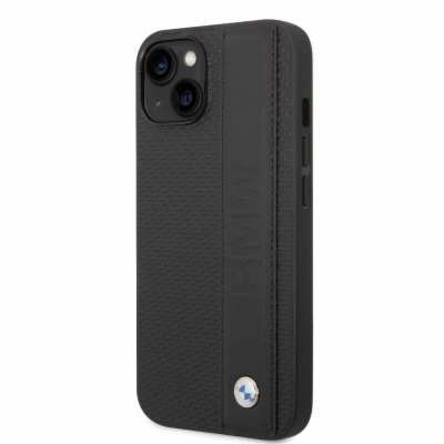 BMW Signature Leather Big Logo Zadní Kryt pro iPhone 14 P...