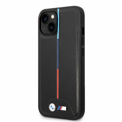 BMW M Tricolor Stripe Zadní Kryt pro iPhone 14 Plus Black...