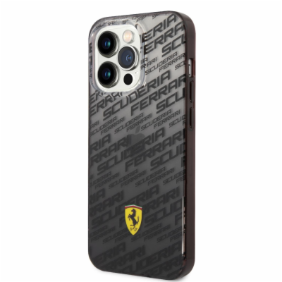 Ferrari Gradient Allover Zadní Kryt pro iPhone 14 Pro Bla...