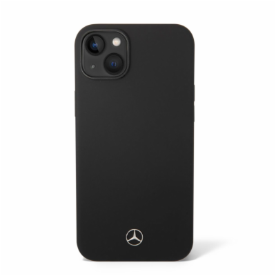 Mercedes Liquid Silicone Zadní Kryt pro iPhone 14 Plus Bl...
