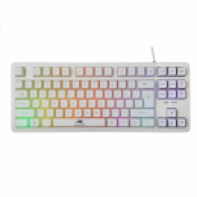 Baracuda herní membránová klávesnice KRILL ,US layout, bí...