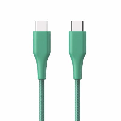 ER POWER kabel USB-C/C GRS 60W 120cm zelený