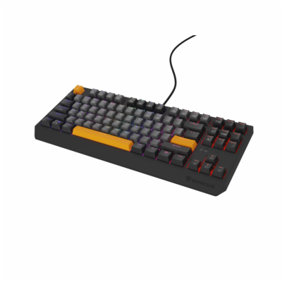 Genesis herní klávesnice THOR 230/TKL/RGB/Outemu Red/Drát...