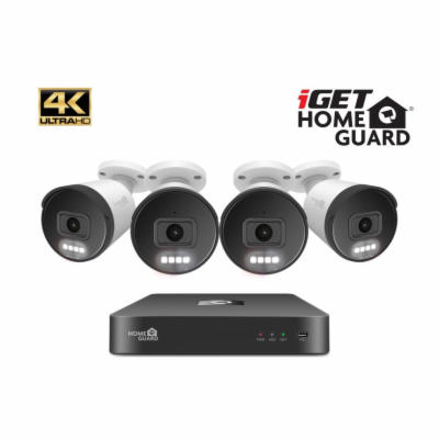 iGET HGNVK88504 - Kamerový UltraHD 4K PoE set, 8CH NVR + ...