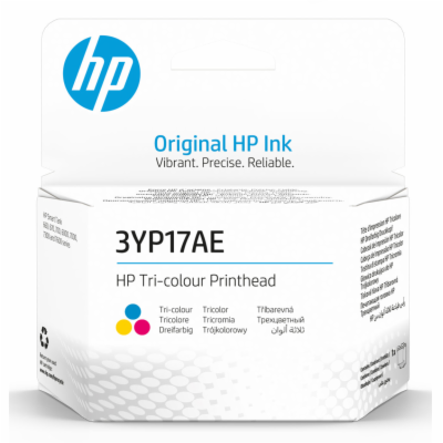 HP - Tříbarevná - tisková hlava - pro Smart Tank 670, 675