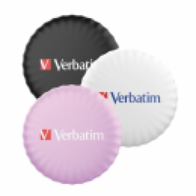 Verbatim tracker My Finder Coin černá/bílá/růžová, 3ks/pack