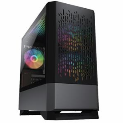 COUGAR PC skříň MG140 Air RGB Black Mini Tower Air Vents ...