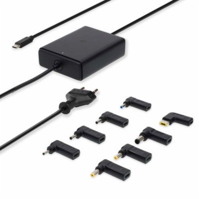 Nedis NBAU100110BK - Adaptér k notebooku| GaN | 10 W | 5 ...