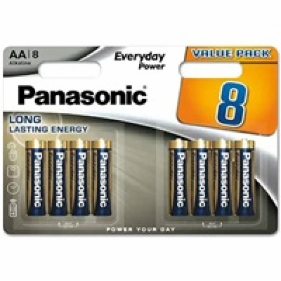 Panasonic Alkalická baterie LR6EPS/8BW Everyday Power (Bl...