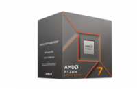 CPU AMD RYZEN 7 8700F, 8-core, až 5GHz, 24MB cache, 65W, socket AM5, BOX