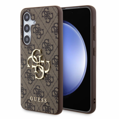 Guess PU 4G Metal Logo Zadní Kryt pro Samsung Galaxy S24+...
