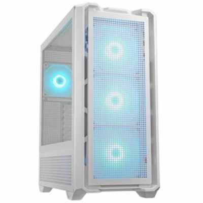 COUGAR PC skříň MX600 White Mid Tower Mesh Front Panel 3 ...