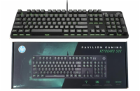 Herní klávesnice HP Pavilion Gaming Keyboard 500 - Nordic Hybridní mechanická herní klávesnice s možností nastavitelného podsvícení s výběrem ze 4 barev a multimediálními klávesami. Připojení USB a d
