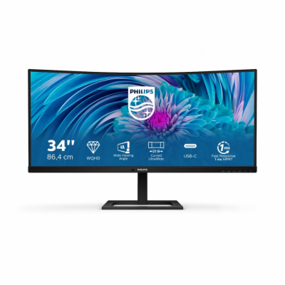 Philips 346E2CUAE/00 34" VA LED 3440x1440 MEGA:1 4ms 300 ...