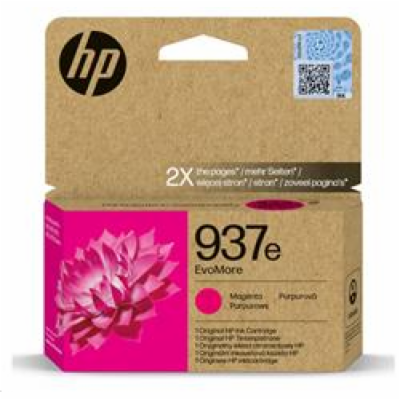 HP 937e EvoMore Magenta Original Ink Cartridge (1,650 pages)