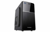 VeinX case Chant CH25M Micro Tower, bez zdroje, 2x USB3.0, 2x USB2.0, černá