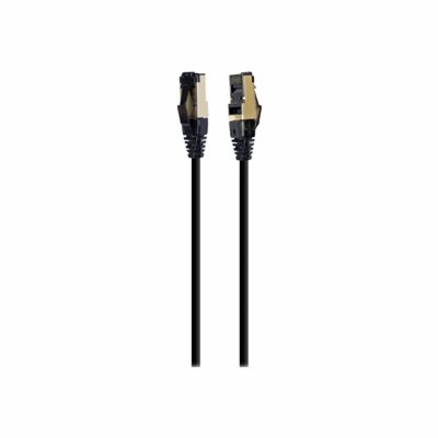 GEMBIRD PP8-LSZHCU-BK-1M S/FTP Cat. 8 LSZH patch cord bla...