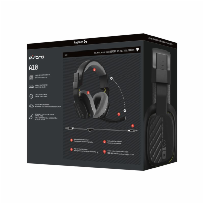 Logitech G Astro A10 Xbox Black