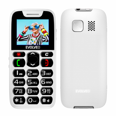 EVOLVEO EasyPhone EP 501 White mobilní telefon pro senior...