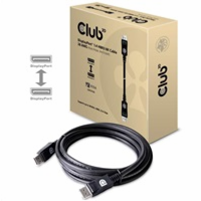 Club3D Kabel certifikovaný DisplayPort 1.4, HBR3, 8K60Hz ...