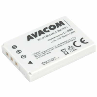 Avacom náhradní baterie Olympus LI-80B Li-Ion 3.7V 750mAh...