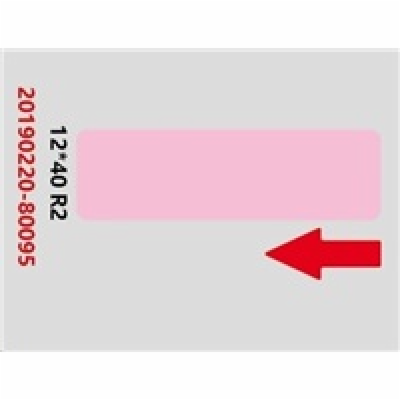 Niimbot štítky RP 12x40mm 160ks Pink pro D11 a D110