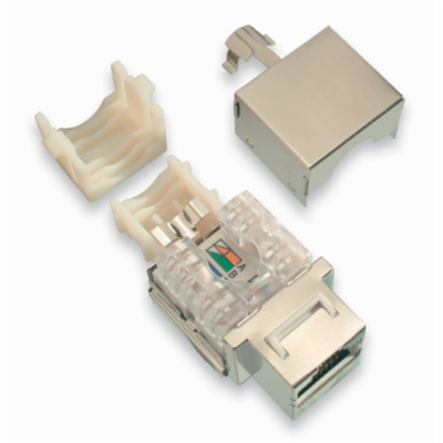 Zařezávací keystone Solarix CAT5E STP SXKJ-5E-STP-BK