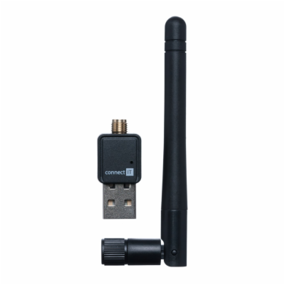 CONNECT IT Wifi adaptér s anténou, malý