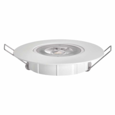 LED bodové svítidlo SIMMI bílé, kruh 5W neutrální bílá
