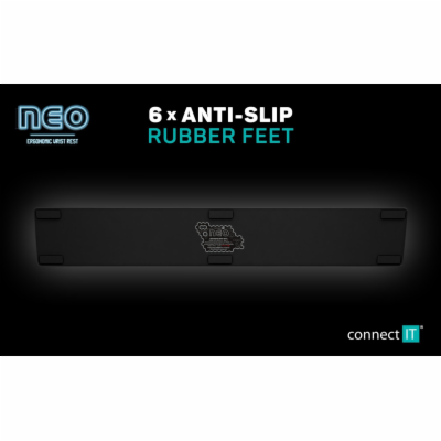 Connect IT ergonomická podložka ke klávesnici, vel. L (43...