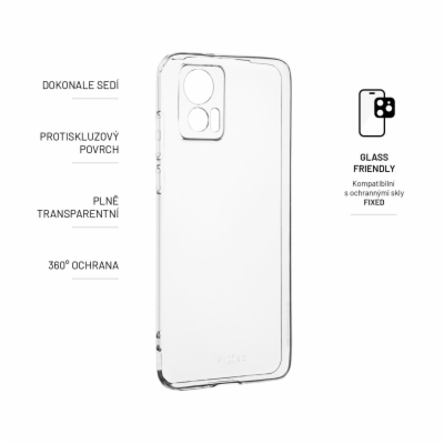 TPU gelové pouzdro FIXED pro Motorola Moto Edge 30 Neo, čiré
