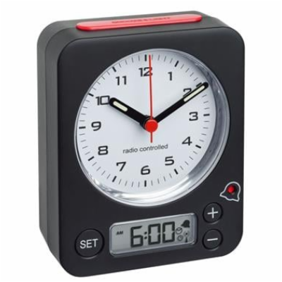 TFA analogový budík s rádiově řízeným časem 60.1511.01.05...
