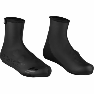 FORCE PU DRY ROAD návleky na tretry, černé vel.M