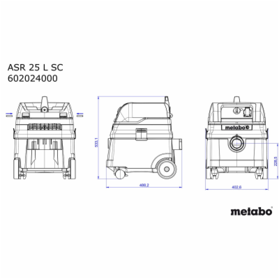 Metabo ASR 25 L SC (602024000)