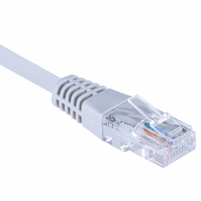 Masterlan comfort patch kabel UTP Cat5e,7,5m,šedý