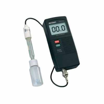 pH metr VOLTCRAFT PH-212 sada pro analýzu půdy, 0-13 pH