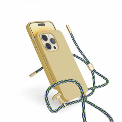 EPICO silikonový kryt se šňůrkou pro iPhone 13 / 14 (6,1"...