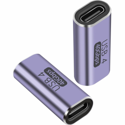 PremiumCord 40Gbps Aluminium USB-C Female - USB-C Female ...