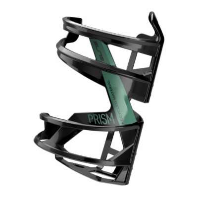 ELITE košík PRISM LEFT RECYCLED  černý lesklý/zelený