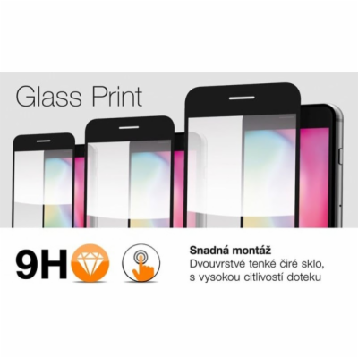 Ochrana displeje GLASS PRINT Samsung Galaxy S23+ černá