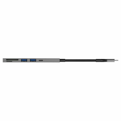 CONNECT IT CompactPRO USB-C hub + čtečka karet, (2xUSB-A ...