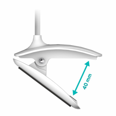 CONNECT IT CLIP stolní Led lampička s klipem, int. bateri...