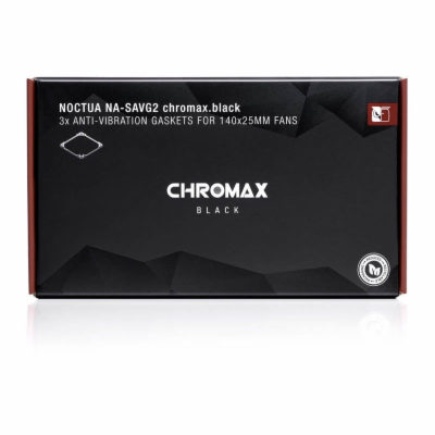 NOCTUA NA-SAVG2 chromax.black 3x Anti-Vibration Gaskets