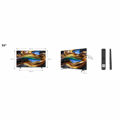 TCL 55P755 SMART TV 55" LED/4K UHD/Direct LED/3xHDMI/USB/...