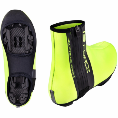FORCE NEOPRENE BASIC návleky na tretry, fluo vel.M